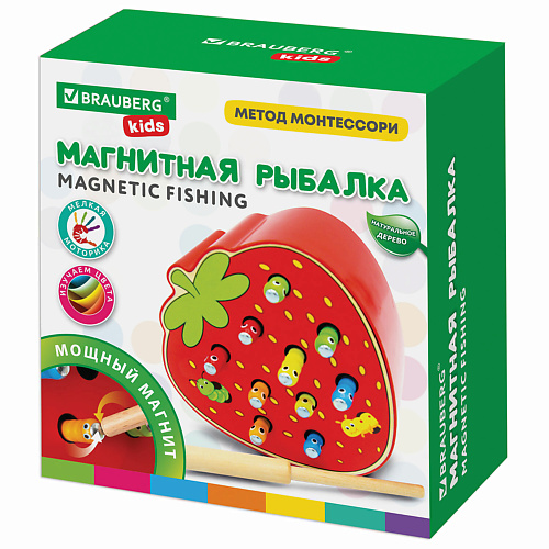 BRAUBERG Магнитная рыбалка "Червяки в клубнике", KIDS, Магнитная рыбалка "Червяки в клубнике", KIDS
BRAUBERG Магнитная рыбалка "Червяки в клубнике", KIDS, Магнитная рыбалка "Червяки в клубнике", KIDS