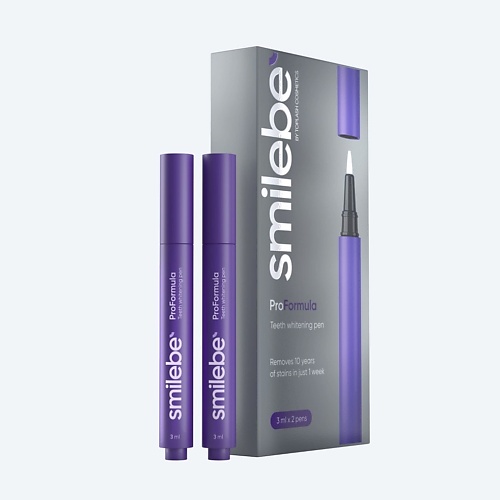 SMILEBE BY TOPLASH Карандаш для отбеливания зубов ProFormula 2 шт 30 сеансов, Карандаш для отбеливания зубов ProFormula 2 шт 30 сеансов
SMILEBE BY TOPLASH Карандаш для отбеливания зубов ProFormula 2 шт 30 сеансов, Карандаш для отбеливания зубов ProFormula 2 шт 30 сеансов