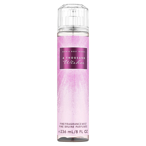 BATH & BODY WORKS Спрей для тела A Thousand Wishes Fine Fragrance Mist, Спрей для тела A Thousand Wishes Fine Fragrance Mist
BATH & BODY WORKS Спрей для тела A Thousand Wishes Fine Fragrance Mist, Спрей для тела A Thousand Wishes Fine Fragrance Mist