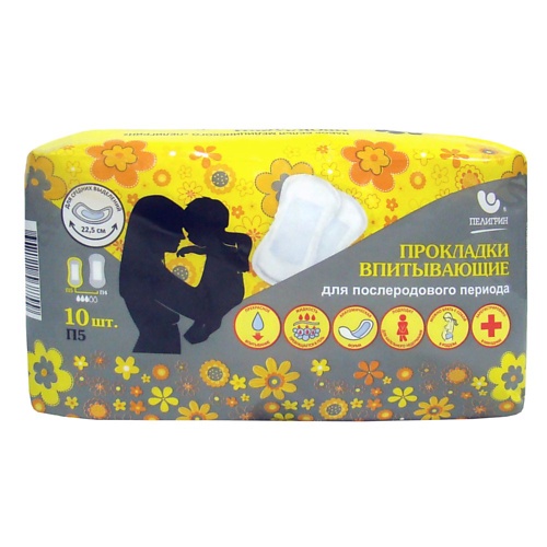 ПЕЛИГРИН Прокладки послеродовые впитывающие Normal, Прокладки послеродовые впитывающие Normal
ПЕЛИГРИН Прокладки послеродовые впитывающие Normal, Прокладки послеродовые впитывающие Normal