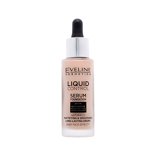 EVELINE Крем тональный для лица Liquid Control Serum Foundation, Крем тональный для лица Liquid Control Serum Foundation
EVELINE Крем тональный для лица Liquid Control Serum Foundation, Крем тональный для лица Liquid Control Serum Foundation