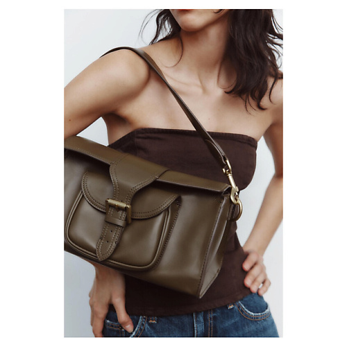 ZARA Сумка с плечевым ремнем и карманом с пряжкой, Сумка с плечевым ремнем и карманом с пряжкой
ZARA Сумка с плечевым ремнем и карманом с пряжкой, Сумка с плечевым ремнем и карманом с пряжкой