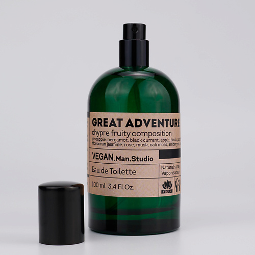 VEGAN.LOVE.STUDIO Туалетная вода мужская Great Adventure древесные мускусные фруктовые 100.0, Туалетная вода мужская Great Adventure древесные мускусные фруктовые
VEGAN.LOVE.STUDIO Туалетная вода мужская Great Adventure древесные мускусные фруктовые 100.0, Туалетная вода мужская Great Adventure древесные мускусные фруктовые