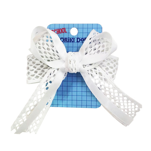 MORIKI DORIKI Белый бант с сеткой на резинке SCHOOL Collection White mesh bow elastic, Белый бант с сеткой на резинке SCHOOL Collection White mesh bow elastic
MORIKI DORIKI Белый бант с сеткой на резинке SCHOOL Collection White mesh bow elastic, Белый бант с сеткой на резинке SCHOOL Collection White mesh bow elastic