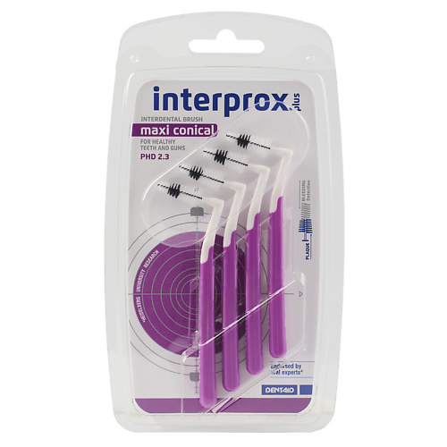 DENTAID Межзубный ершик Interprox Plus Maxi Conical 2.3 мм 6.0, Межзубный ершик Interprox Plus Maxi Conical 2.3 мм
DENTAID Межзубный ершик Interprox Plus Maxi Conical 2.3 мм 6.0, Межзубный ершик Interprox Plus Maxi Conical 2.3 мм
