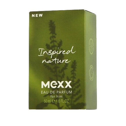 MEXX Парфюмерная вода Inspired Nature for Him, Парфюмерная вода Inspired Nature for Him
MEXX Парфюмерная вода Inspired Nature for Him, Парфюмерная вода Inspired Nature for Him