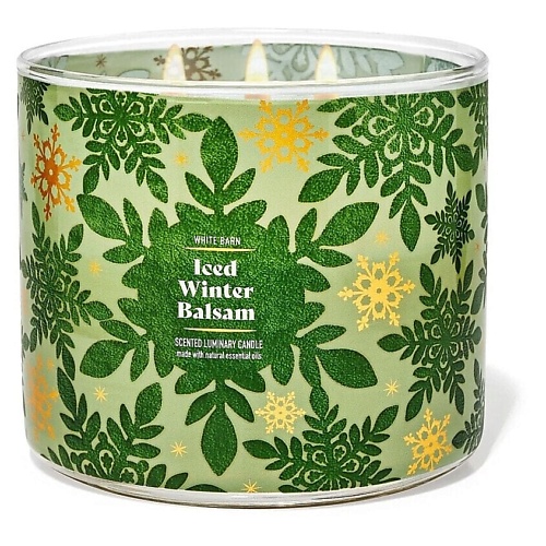 BATH & BODY WORKS Свеча ароматическая Iced Winter Balsam Scented Candle, Свеча ароматическая Iced Winter Balsam Scented Candle
BATH & BODY WORKS Свеча ароматическая Iced Winter Balsam Scented Candle, Свеча ароматическая Iced Winter Balsam Scented Candle