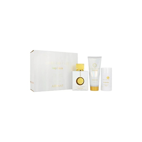ARMAF PERFUMES Набор Club De Nuit White Imperiale: Парфюмерная вода + Дезодорант + Лосьон для тела, Набор Club De Nuit White Imperiale: Парфюмерная вода + Дезодорант + Лосьон для тела
ARMAF PERFUMES Набор Club De Nuit White Imperiale: Парфюмерная вода + Дезодорант + Лосьон для тела, Набор Club De Nuit White Imperiale: Парфюмерная вода + Дезодорант + Лосьон для тела