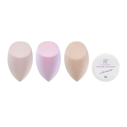 REAL TECHNIQUES Набор спонжей и мыло для очищения спонжей Summer Haze Blend + Glow Set, Набор спонжей и мыло для очищения спонжей Summer Haze Blend + Glow Set
REAL TECHNIQUES Набор спонжей и мыло для очищения спонжей Summer Haze Blend + Glow Set, Набор спонжей и мыло для очищения спонжей Summer Haze Blend + Glow Set