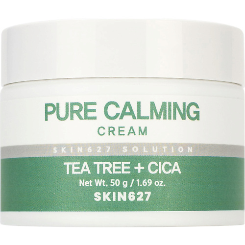 SKIN627 Успокаивающий крем с чайным деревом и центеллой азиатской Pure Calming Cream, Успокаивающий крем с чайным деревом и центеллой азиатской Pure Calming Cream
SKIN627 Успокаивающий крем с чайным деревом и центеллой азиатской Pure Calming Cream, Успокаивающий крем с чайным деревом и центеллой азиатской Pure Calming Cream