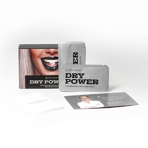 WHITE SECRET Полоски для домашнего отбеливания зубов "Dry Power 14" 1, Полоски для домашнего отбеливания зубов "Dry Power 14"
WHITE SECRET Полоски для домашнего отбеливания зубов "Dry Power 14" 1, Полоски для домашнего отбеливания зубов "Dry Power 14"