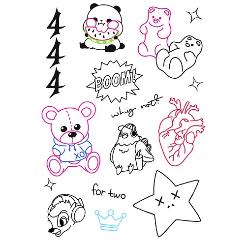 YUMMY Tattoo Временные переводные татуировки от Евы Миллер и XO Team, Tattoo Временные переводные татуировки от Евы Миллер и XO Team
YUMMY Tattoo Временные переводные татуировки от Евы Миллер и XO Team, Tattoo Временные переводные татуировки от Евы Миллер и XO Team