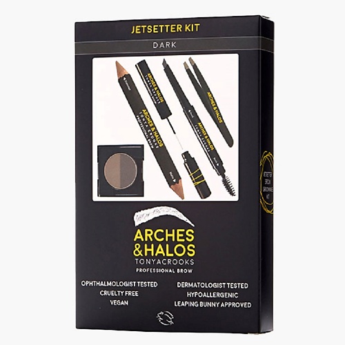 ARCHES AND HALOS Набор для бровей Jetsetter Brow Kit, Набор для бровей Jetsetter Brow Kit
ARCHES AND HALOS Набор для бровей Jetsetter Brow Kit, Набор для бровей Jetsetter Brow Kit