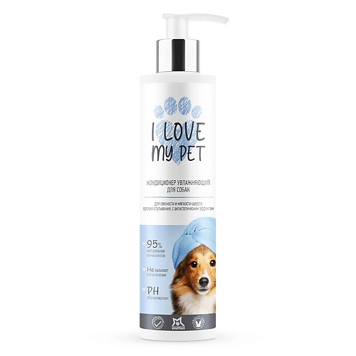 I LOVE MY PET Кондиционер для собак увлажняющий гипоаллергенный с пантенолом 250.0, Кондиционер для собак увлажняющий гипоаллергенный с пантенолом
I LOVE MY PET Кондиционер для собак увлажняющий гипоаллергенный с пантенолом 250.0, Кондиционер для собак увлажняющий гипоаллергенный с пантенолом