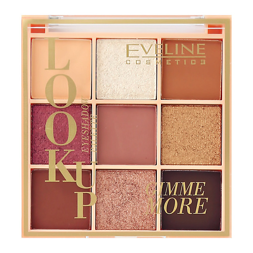 EVELINE Палетка теней для век Gimme More Look Up Eyeshadow Palette, Палетка теней для век Gimme More Look Up Eyeshadow Palette
EVELINE Палетка теней для век Gimme More Look Up Eyeshadow Palette, Палетка теней для век Gimme More Look Up Eyeshadow Palette