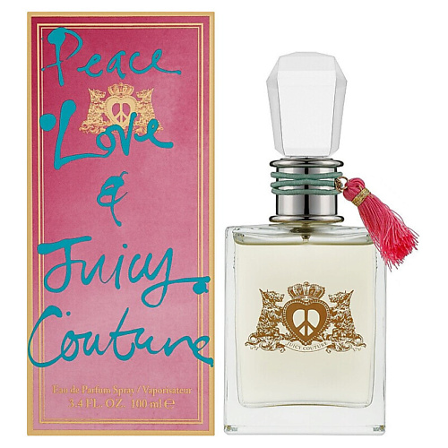 JUICY COUTURE Парфюмерная вода Peace, Love & Juicy Couture, Парфюмерная вода Peace, Love & Juicy Couture
JUICY COUTURE Парфюмерная вода Peace, Love & Juicy Couture, Парфюмерная вода Peace, Love & Juicy Couture
