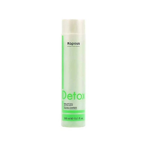KAPOUS Бальзам для волос с Сельдереем и маслом семени Льна "Detox" 300.0, Бальзам для волос с Сельдереем и маслом семени Льна "Detox"
KAPOUS Бальзам для волос с Сельдереем и маслом семени Льна "Detox" 300.0, Бальзам для волос с Сельдереем и маслом семени Льна "Detox"