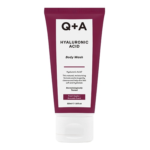 Q+A Увлажняющий мини-гель для душа Hyaluronic Acid Body Wash, Увлажняющий мини-гель для душа Hyaluronic Acid Body Wash
Q+A Увлажняющий мини-гель для душа Hyaluronic Acid Body Wash, Увлажняющий мини-гель для душа Hyaluronic Acid Body Wash