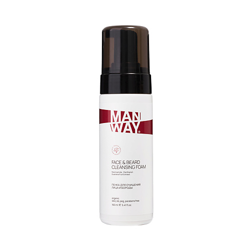 MAN WAY Пенка для очищения лица и бороды Face&Beard Cleansing Foam, Пенка для очищения лица и бороды Face&Beard Cleansing Foam
MAN WAY Пенка для очищения лица и бороды Face&Beard Cleansing Foam, Пенка для очищения лица и бороды Face&Beard Cleansing Foam