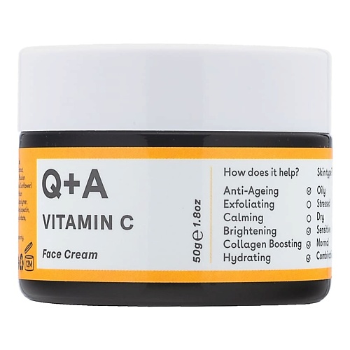 Q+A Крем для сияния лица Vitamin C Face Cream, Крем для сияния лица Vitamin C Face Cream
Q+A Крем для сияния лица Vitamin C Face Cream, Крем для сияния лица Vitamin C Face Cream