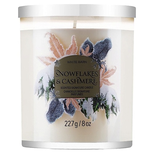 BATH & BODY WORKS Свеча ароматическая Snowflakes & Cashmere Scented Candle, Свеча ароматическая Snowflakes & Cashmere Scented Candle
BATH & BODY WORKS Свеча ароматическая Snowflakes & Cashmere Scented Candle, Свеча ароматическая Snowflakes & Cashmere Scented Candle