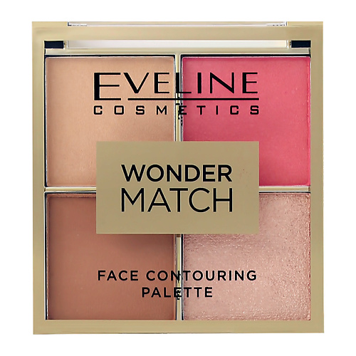 EVELINE Палетка для контуринга Wonder Match Face Contouring Palette, Палетка для контуринга Wonder Match Face Contouring Palette
EVELINE Палетка для контуринга Wonder Match Face Contouring Palette, Палетка для контуринга Wonder Match Face Contouring Palette
