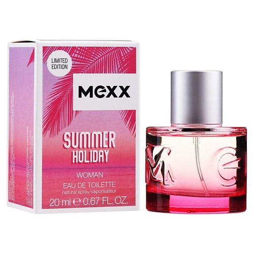 MEXX Парфюмерная вода Summer Holiday Woman, Парфюмерная вода Summer Holiday Woman
MEXX Парфюмерная вода Summer Holiday Woman, Парфюмерная вода Summer Holiday Woman
