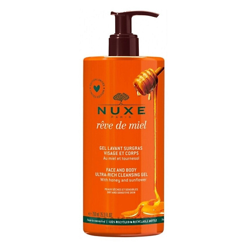 NUXE Гель для лица и тела Rêve de Miel Face & Body Ultra‑Rich, Гель для лица и тела Rêve de Miel Face & Body Ultra‑Rich
NUXE Гель для лица и тела Rêve de Miel Face & Body Ultra‑Rich, Гель для лица и тела Rêve de Miel Face & Body Ultra‑Rich