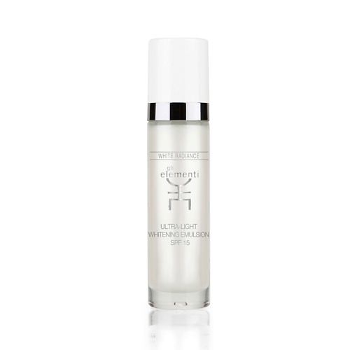 GLI ELEMENTI Эмульсия для лица Ultra-Light Whitening Emulsion SPF15, Эмульсия для лица Ultra-Light Whitening Emulsion SPF15
GLI ELEMENTI Эмульсия для лица Ultra-Light Whitening Emulsion SPF15, Эмульсия для лица Ultra-Light Whitening Emulsion SPF15