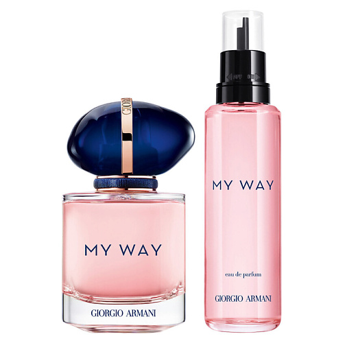 GIORGIO ARMANI Набор My Way: Парфюмерная вода + Запасной блок (рефилл), Набор My Way: Парфюмерная вода + Запасной блок (рефилл)
GIORGIO ARMANI Набор My Way: Парфюмерная вода + Запасной блок (рефилл), Набор My Way: Парфюмерная вода + Запасной блок (рефилл)