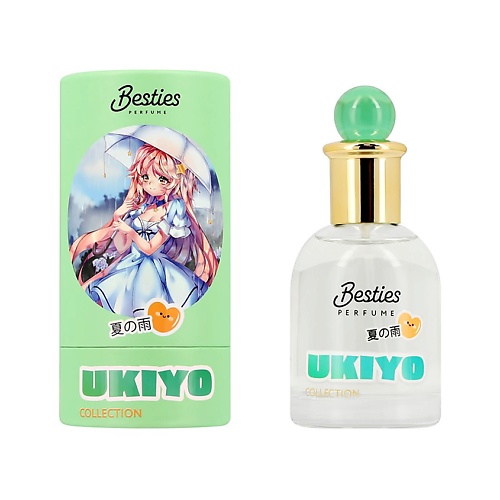 BESTIES Парфюмерная вода UKIYO (жен.) summer rain, Парфюмерная вода UKIYO (жен.) summer rain
BESTIES Парфюмерная вода UKIYO (жен.) summer rain, Парфюмерная вода UKIYO (жен.) summer rain