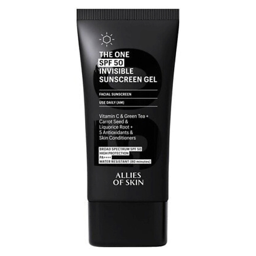 ALLIES OF SKIN Солнцезащитный гель THE ONE SPF 50 Invisible Sunscreen Gel, Солнцезащитный гель THE ONE SPF 50 Invisible Sunscreen Gel 
ALLIES OF SKIN Солнцезащитный гель THE ONE SPF 50 Invisible Sunscreen Gel, Солнцезащитный гель THE ONE SPF 50 Invisible Sunscreen Gel