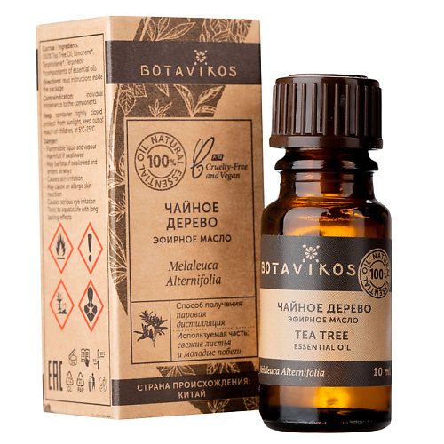 BOTAVIKOS Эфирное масло Чайное дерево 10, Эфирное масло Чайное дерево
BOTAVIKOS Эфирное масло Чайное дерево 10, Эфирное масло Чайное дерево