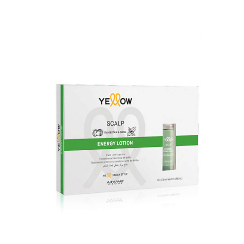 YELLOW Лосьон энергетический для роста волос ENERGY LOTION 13, Лосьон энергетический для роста волос ENERGY LOTION
YELLOW Лосьон энергетический для роста волос ENERGY LOTION 13, Лосьон энергетический для роста волос ENERGY LOTION