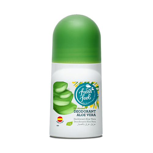 FRESH FEEL Дезодорант роликовый ALOE VERA 75, Дезодорант роликовый ALOE VERA
FRESH FEEL Дезодорант роликовый ALOE VERA 75, Дезодорант роликовый ALOE VERA