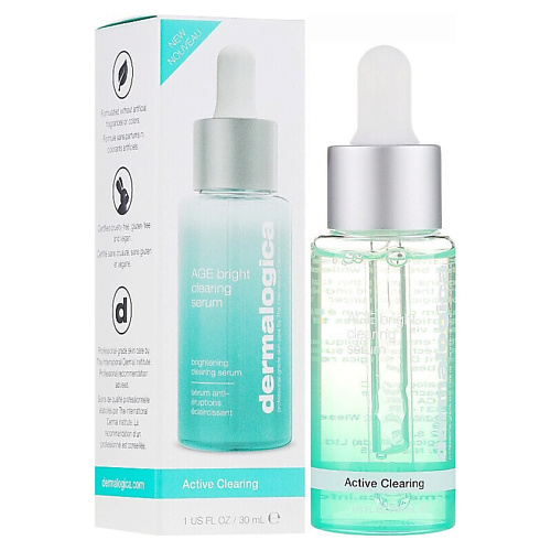 DERMALOGICA Сыворотка Age Bright Clearing Serum 30, Сыворотка Age Bright Clearing Serum
DERMALOGICA Сыворотка Age Bright Clearing Serum 30, Сыворотка Age Bright Clearing Serum