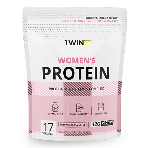 1WIN Женский протеин, Клубничное суфле Female Protein, Strawberry Souffle, Женский протеин, Клубничное суфле Female Protein, Strawberry Souffle
1WIN Женский протеин, Клубничное суфле Female Protein, Strawberry Souffle, Женский протеин, Клубничное суфле Female Protein, Strawberry Souffle