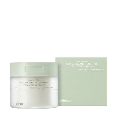 CELIMAX Тонер-пэды от воспалений Ji Woo Gae Cica BHA Blemish Toner Pad, Тонер-пэды от воспалений Ji Woo Gae Cica BHA Blemish Toner Pad
CELIMAX Тонер-пэды от воспалений Ji Woo Gae Cica BHA Blemish Toner Pad, Тонер-пэды от воспалений Ji Woo Gae Cica BHA Blemish Toner Pad