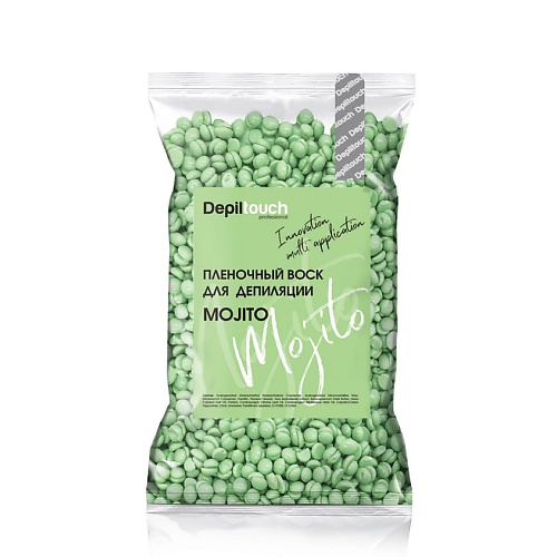 DEPILTOUCH PROFESSIONAL Воск плёночный для депиляции Mojito, Воск плёночный для депиляции Mojito
DEPILTOUCH PROFESSIONAL Воск плёночный для депиляции Mojito, Воск плёночный для депиляции Mojito