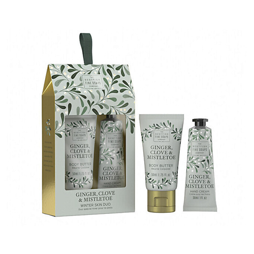 SCOTTISH FINE SOAPS Набор Winter Skin Ginger, Clove & Mistletoe, Набор Winter Skin Ginger, Clove & Mistletoe
SCOTTISH FINE SOAPS Набор Winter Skin Ginger, Clove & Mistletoe, Набор Winter Skin Ginger, Clove & Mistletoe