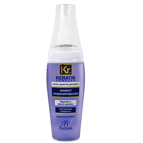FLORESAN Спрей-сыворотка для волос с кератином Эффект ламинирования 135, Спрей-сыворотка для волос с кератином Эффект ламинирования
FLORESAN Спрей-сыворотка для волос с кератином Эффект ламинирования 135, Спрей-сыворотка для волос с кератином Эффект ламинирования
