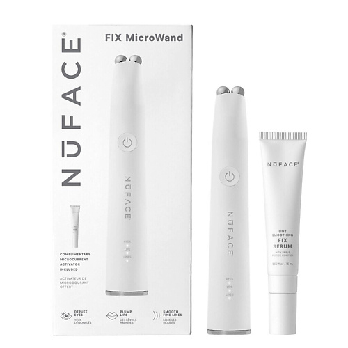 NUFACE Микротоковый аппарат для лица и шеи FIX Microwand, Микротоковый аппарат для лица и шеи FIX Microwand
NUFACE Микротоковый аппарат для лица и шеи FIX Microwand, Микротоковый аппарат для лица и шеи FIX Microwand