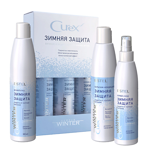 ESTEL Набор для волос CUREX VERSUS WINTER Зимняя защита, Набор для волос CUREX VERSUS WINTER Зимняя защита
ESTEL Набор для волос CUREX VERSUS WINTER Зимняя защита, Набор для волос CUREX VERSUS WINTER Зимняя защита