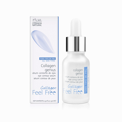 FEEL FREE Сыворотка для кожи вокруг глаз, с коллагеном 15, Сыворотка для кожи вокруг глаз, с коллагеном
FEEL FREE Сыворотка для кожи вокруг глаз, с коллагеном 15, Сыворотка для кожи вокруг глаз, с коллагеном