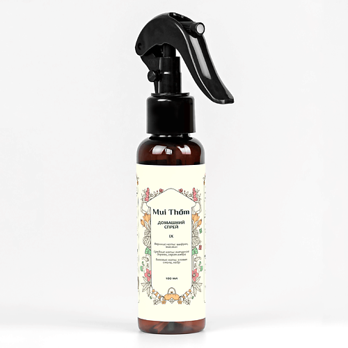 MUI THOM Парфюмированный спрей для дома IX 100, Парфюмированный спрей для дома IX
MUI THOM Парфюмированный спрей для дома IX 100, Парфюмированный спрей для дома IX
