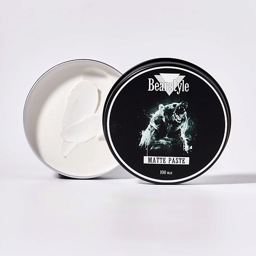 BEARSTYLE Матовая паста для волос мужская для укладки 100, Матовая паста для волос мужская для укладки
BEARSTYLE Матовая паста для волос мужская для укладки 100, Матовая паста для волос мужская для укладки