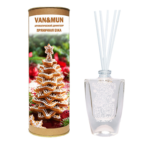 VAN&MUN Ароматический диффузор Пряничная елка с палочками 45, Ароматический диффузор Пряничная елка с палочками
VAN&MUN Ароматический диффузор Пряничная елка с палочками 45, Ароматический диффузор Пряничная елка с палочками