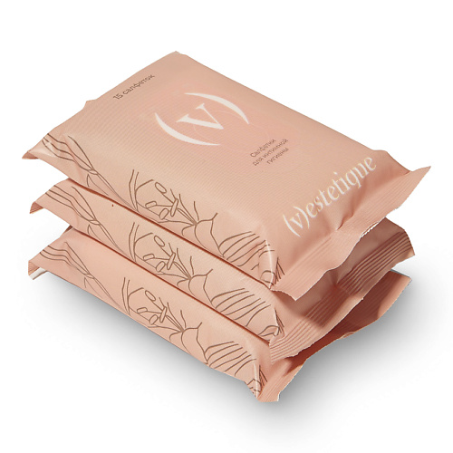 VESTETIQUE Салфетки для интимной гигиены 3, Салфетки для интимной гигиены
VESTETIQUE Салфетки для интимной гигиены 3, Салфетки для интимной гигиены