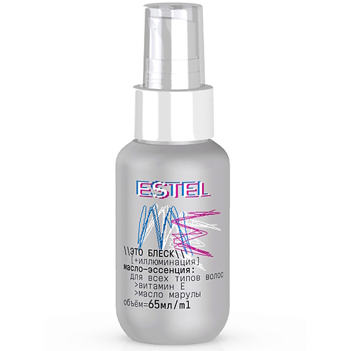 ESTEL PROFESSIONAL ESTEL Масло-эссенция для всех типов волос ME Это блеск 65, ESTEL Масло-эссенция для всех типов волос ME Это блеск
ESTEL PROFESSIONAL ESTEL Масло-эссенция для всех типов волос ME Это блеск 65, ESTEL Масло-эссенция для всех типов волос ME Это блеск