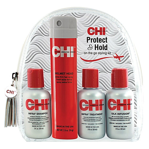 CHI Набор Protect & Hold Travel Kit, Набор Protect & Hold Travel Kit
CHI Набор Protect & Hold Travel Kit, Набор Protect & Hold Travel Kit